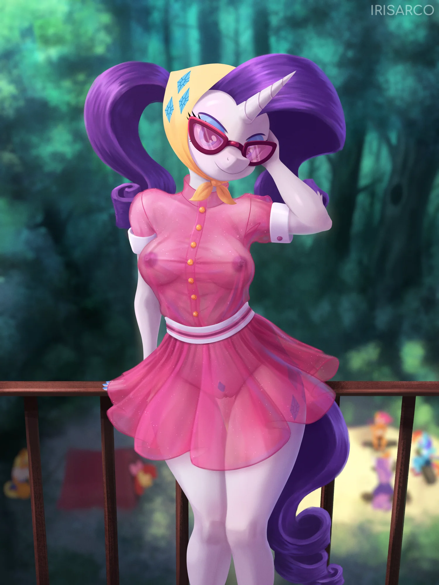 Rarity's camping outfit (1/7)